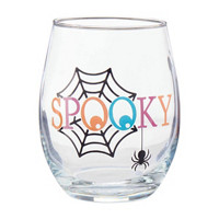 'Spooky' Wine Glass