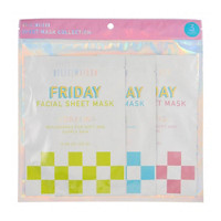 Belle Maison Weekend Face Mask Set, 3 Pc