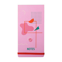 Elastic Closure Fun Shapes On the Go Notepad, 8 in x 4 in