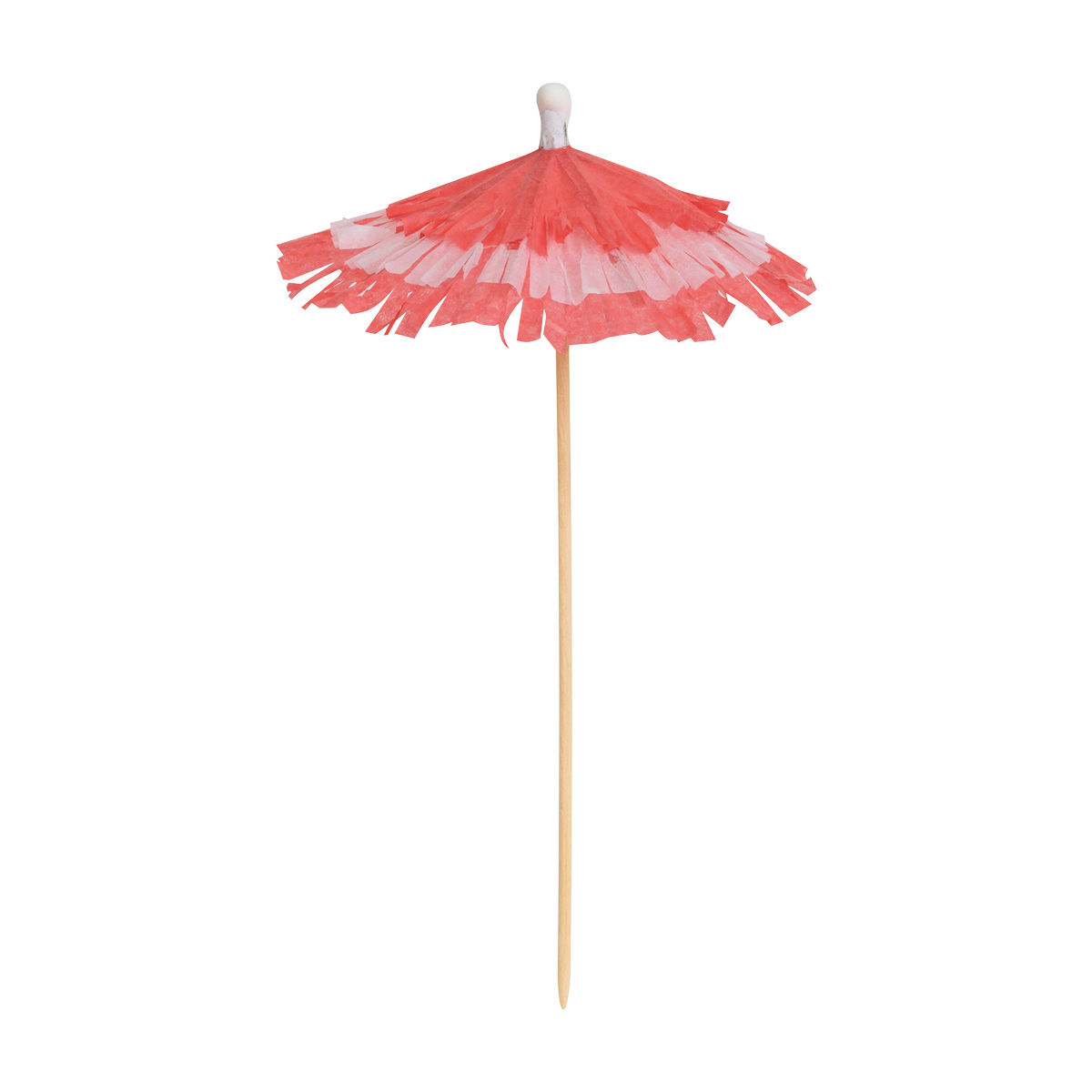 Poolside Summer Fringed Drink Umbrellas, 25 ct
