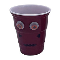 Halloween Googly Eye Double Wall Party Cup, 16 oz.
