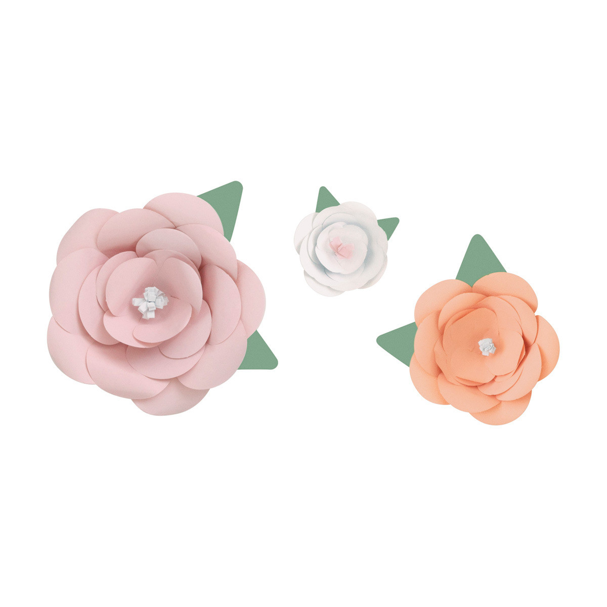 DIY Pink and White Flower Table Decoration Kit