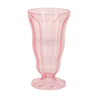 Plastic Milkshake Cup, 15 oz, Pink