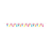 6 ft Rainbow Birthday Sweets Garland with Tassels
