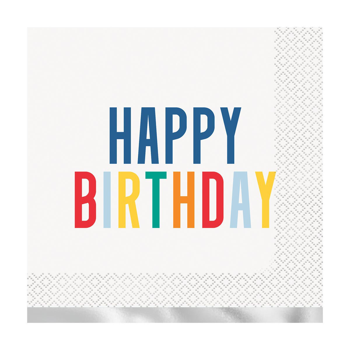 'Happy Birthday' Luncheon Napkins, 16 ct