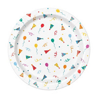 Birthday Mayhem Party Plates, 9 in, 8 ct