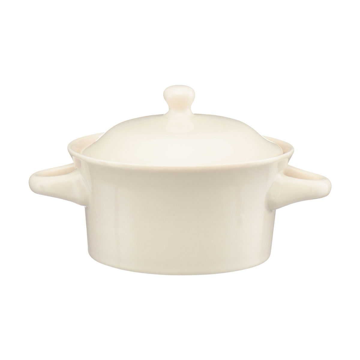 Ceramic Soup Bowl with Lid, 5 in