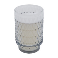 Scented Glass Candle, Gray, 11 oz