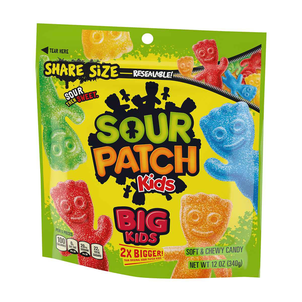 Sour Patch Kids Big Kids Soft & Chewy Candy, 12 oz