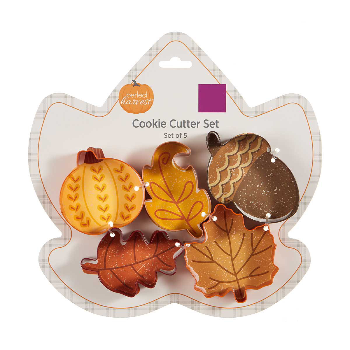 Fall Cookie Class (CC2C) Set of 5 Cookie Cutters