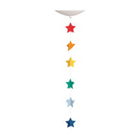 Paper Star Balloon Tail, 6 ft