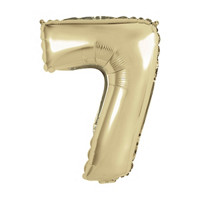 Foil Gold Number 7 Balloon, 14 in