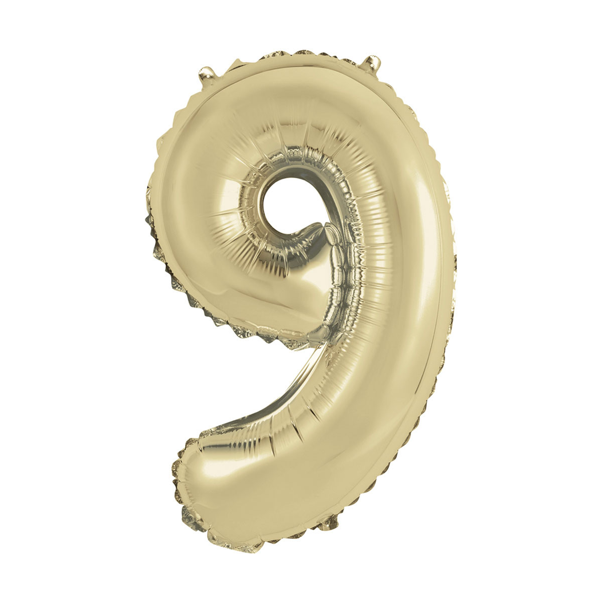Foil Gold Number 9 Balloon, 14 in