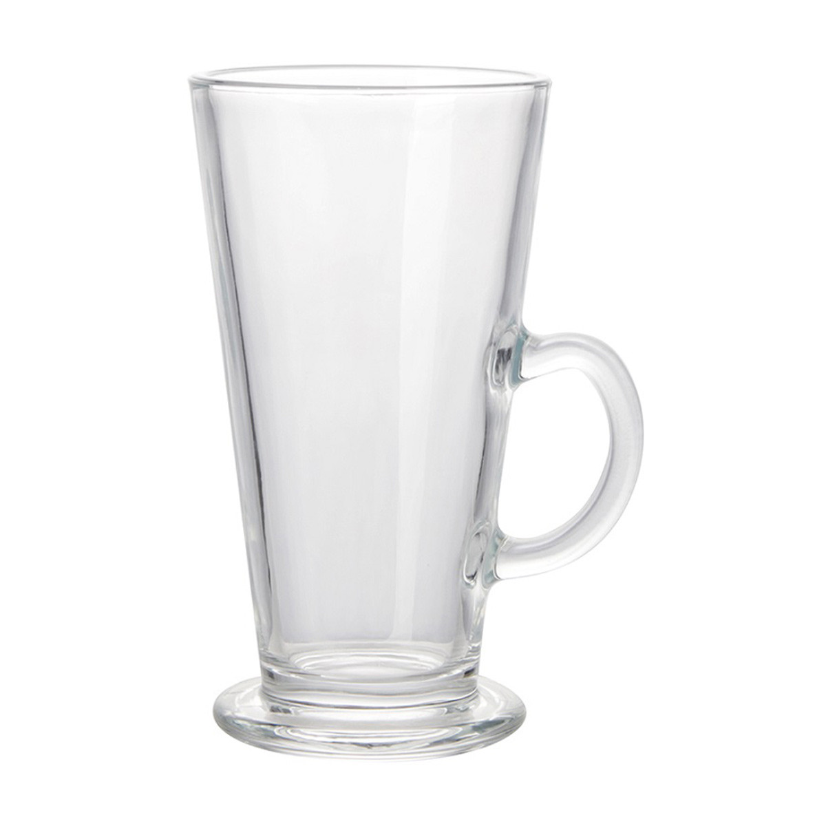 Cheap clear glass clearance coffee mugs