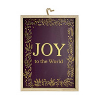 Christmas Wooden Framed Wall Decoration