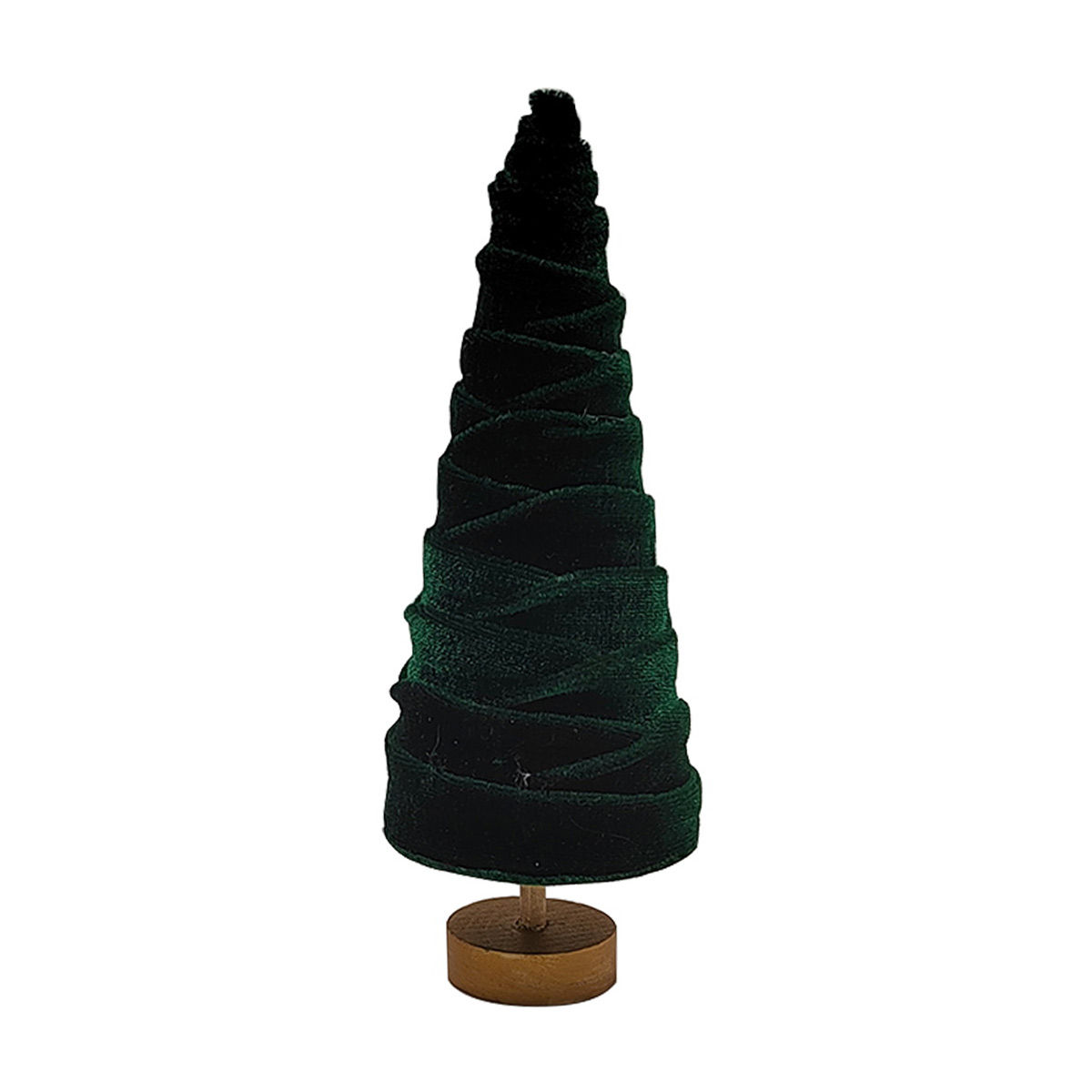 Velvet Christmas Tree Tabletop Decoration, Small