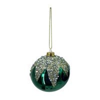 Two Tone Sequin Christmas Ornament