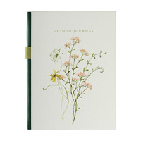 Romantic Bouquet Hardcover Guided Journal with Pen Loop,