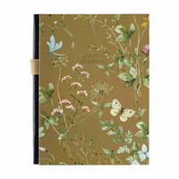 Wild Nature Hardcover Guided Journal with Pen Loop,