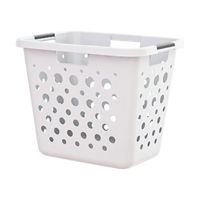 White Square Laundry Basket