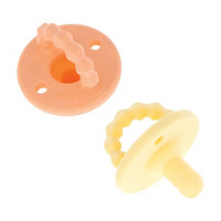 Nuby Softees Pacifiers, 2 ct, Assorted