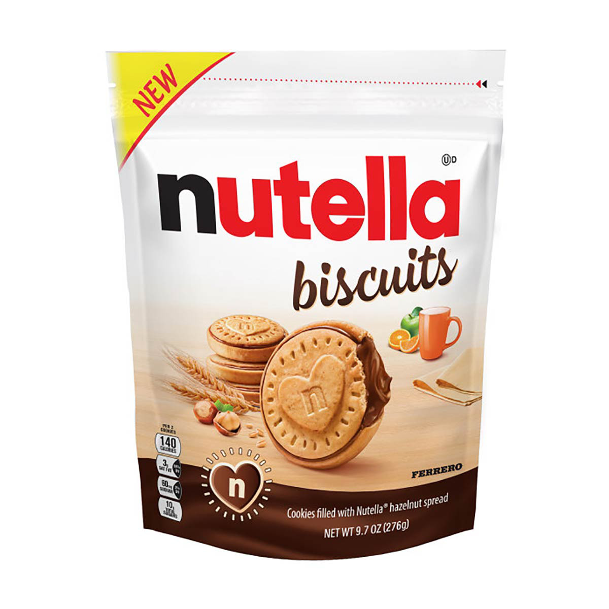 Nutella Biscuits Sandwich Cookies, 20 ct