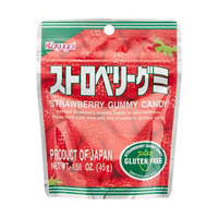 Kasugai Strawberry Gummy Candy, 1.87 oz