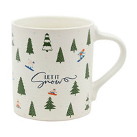 'Let It Snow' Ceramic Mug