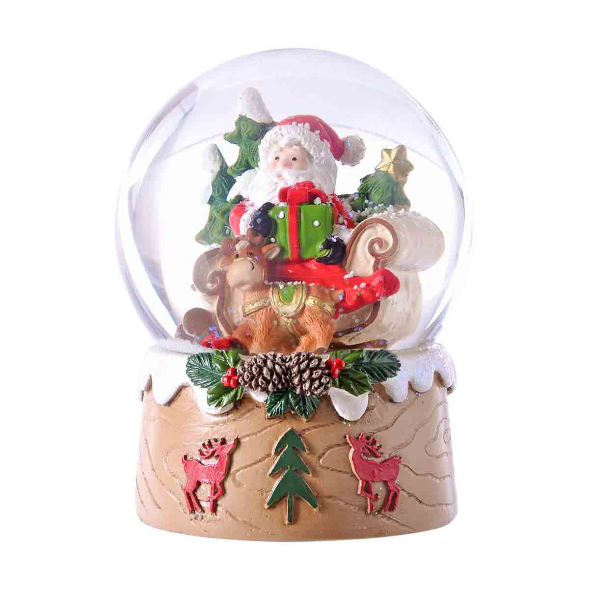Santa Snow Globe