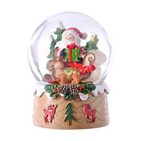 Santa Snow Globe