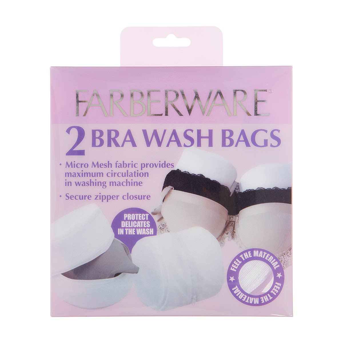Household Essentials Zippered Lingerie Wash Bag : : Home &  Kitchen