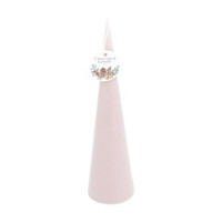 Cone Shaped Unscented Candle, 10 in