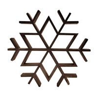 Wooden Snowflake