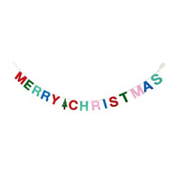 Felt "Merry Christmas" Garland