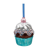 Cupcake Christmas Ornament