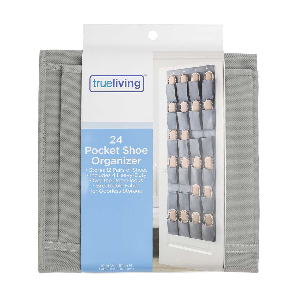 Trueliving 24 Pocket Shoe Organizer