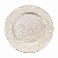 Decorative Metallic Serving Charger Plate