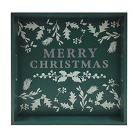 'Merry Christmas' Printed Wooden Serving Tray