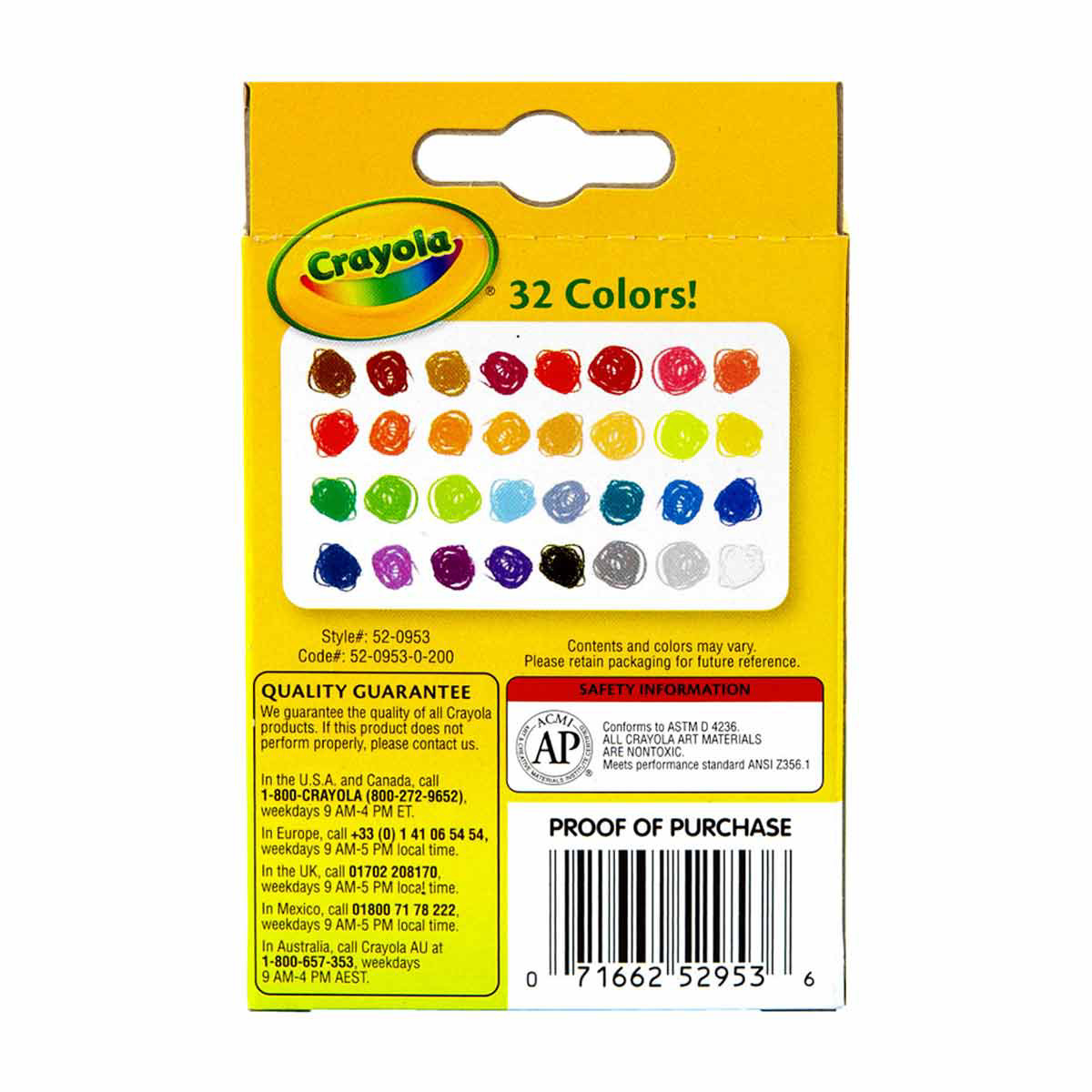 Crayola Crayons, Pack of 32