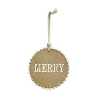 Christmas Wooden Cut-out Ornament