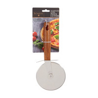 Bombay Acacia & Stainless Steel Pizza Cutter