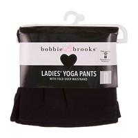 Bobbie Brooks Ladies Yoga Pants, Black, Large