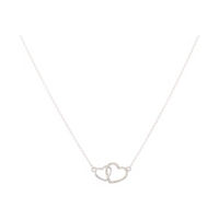 Double Heart Necklace