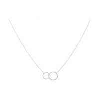 Interlaced Rings Necklace