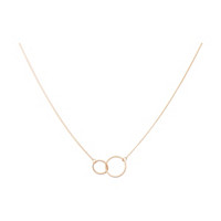 Interlaced Rings Necklace