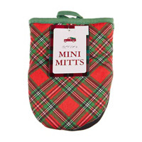 Christmas Mini Oven Mitts, Pack of 2