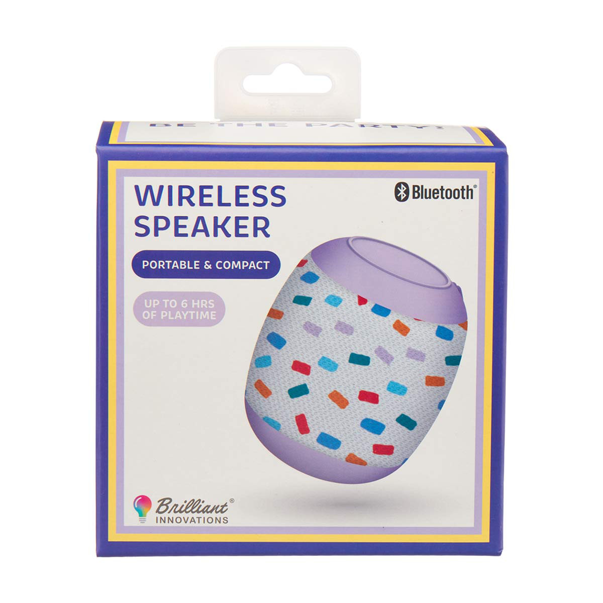 Bluetooth Wireless Speaker, Purple