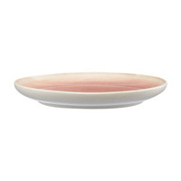 Reactive Glaze Plate, White & Red