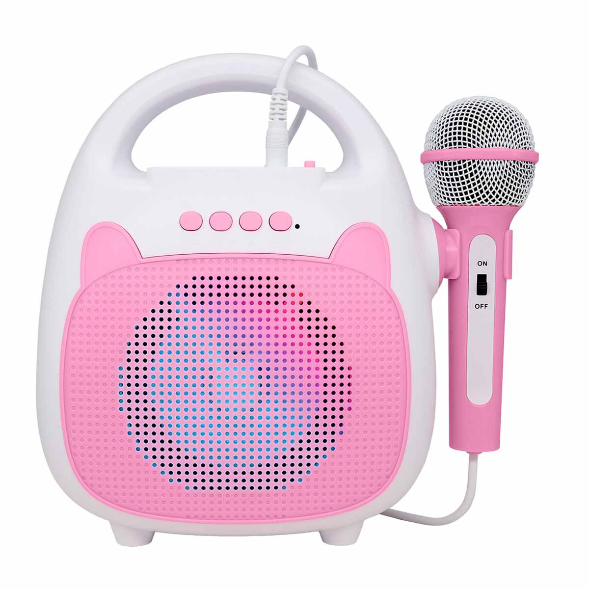 Gabba Goods Boogie Beats Karaoke Kit Bluetooth Microphone Speaker and  Headphones Great for Parties, Sleepovers, BBQ's, Sing Alone and Record,  Party.