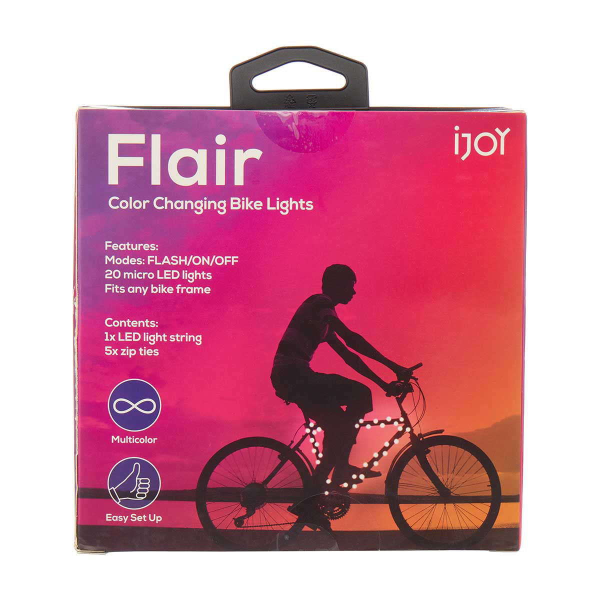 Bike wheel color changing hot sale light